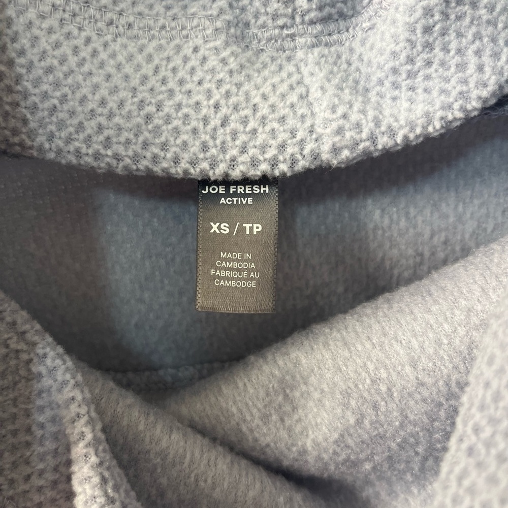 Joe Fresh XS Women's Waffle Knit Light Gray Matching Coord Jogger Set - Picture 2 of 10